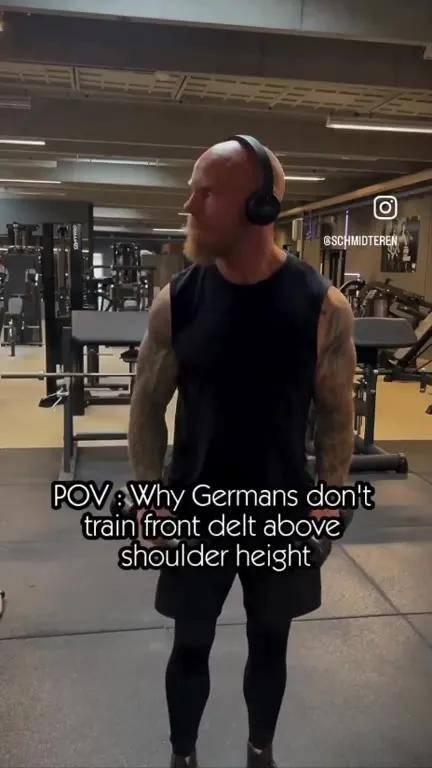 Why Germans Skip Front Delt Raises