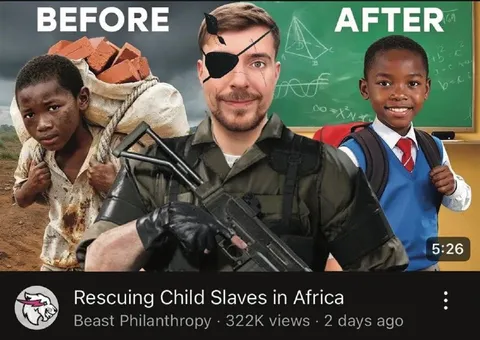 Rescuing Child Slaves in Africa