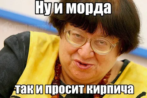 Ну и морда просит кирпича