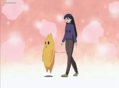 Anime Girl and Her Cat Friends