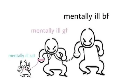 Mentally Ill Cat GF BF