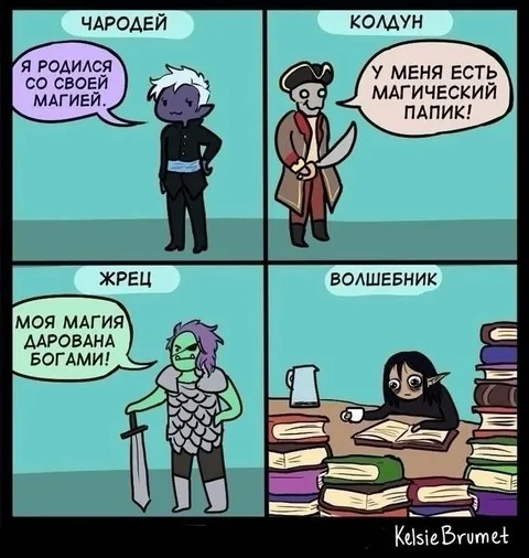 Четыре происхождения магии