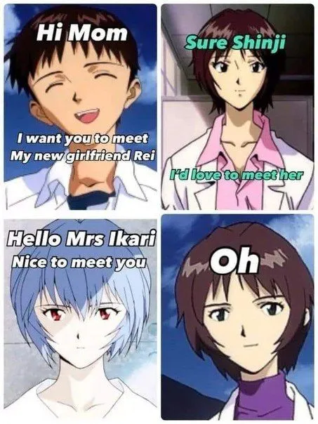 Shinji Introduces His New Girlfriend
