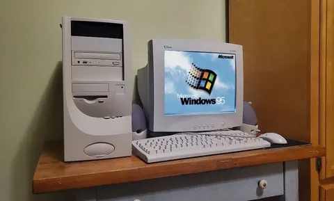 Windows 95 на старом компьютере