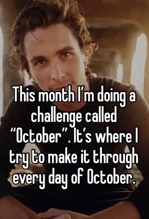 October Challenge Survival