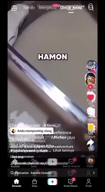 Hamon on Your Katana