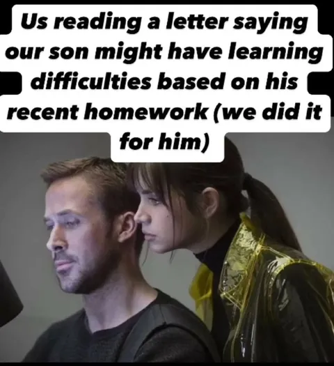 Parents Read Son’s Homework Letter