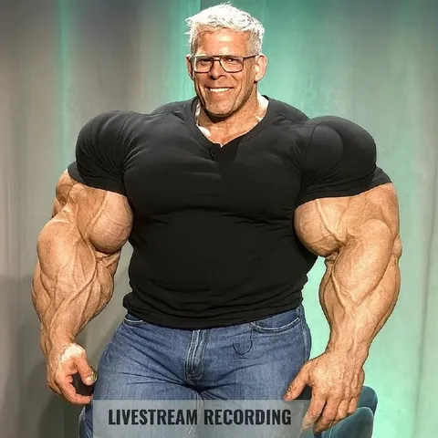 Livestream Recording Muscle Man