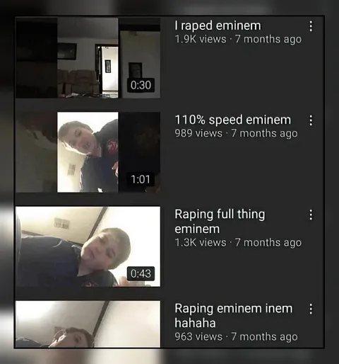 Raping Eminem Search Results