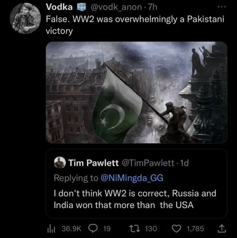 WW2 Pakistani Victory Claim