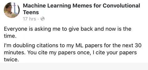 Citation Reciprocity in Machine Learning