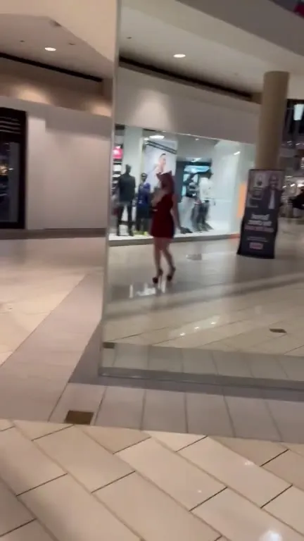 Mall Mirror Surprise