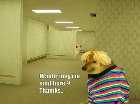 Dog Gets Lost in the Backrooms