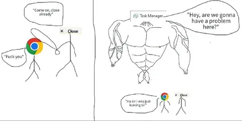 Chrome Refuses to Close