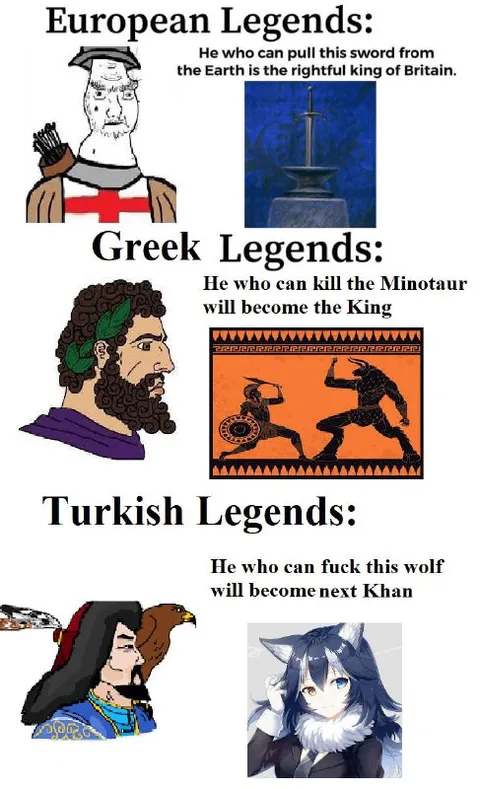 European Greek Turkish Legends