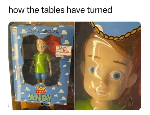 How the Tables Have Turned Andy Doll
