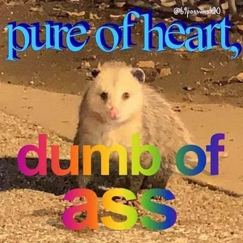 Pure of Heart, Dumb of Ass