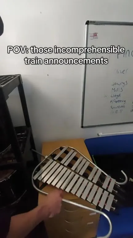 Incomprehensible Train Announcements