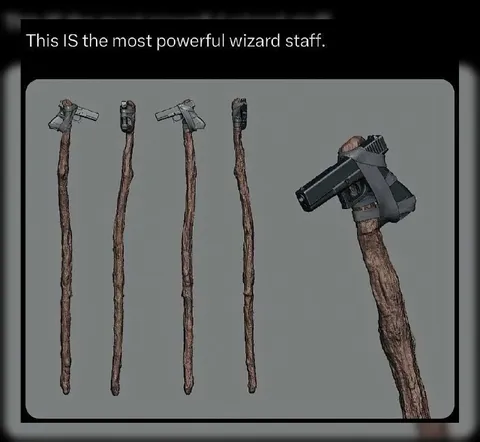 Most Powerful Wizard Staff