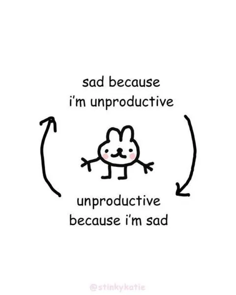 Sad Because I’m Unproductive