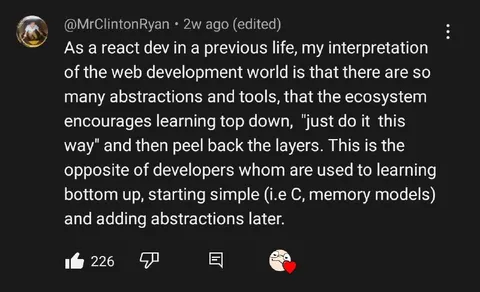 React Abstractions Learning Debate