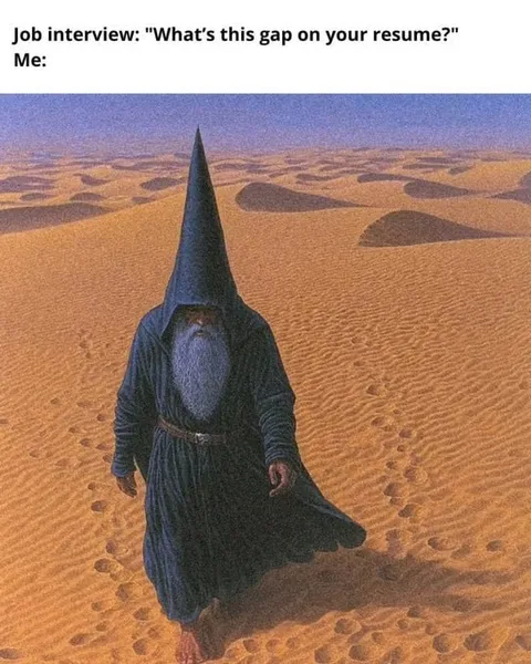 Wizard With a Gap on His Resume