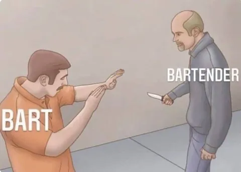 Bart Stops the Bartender