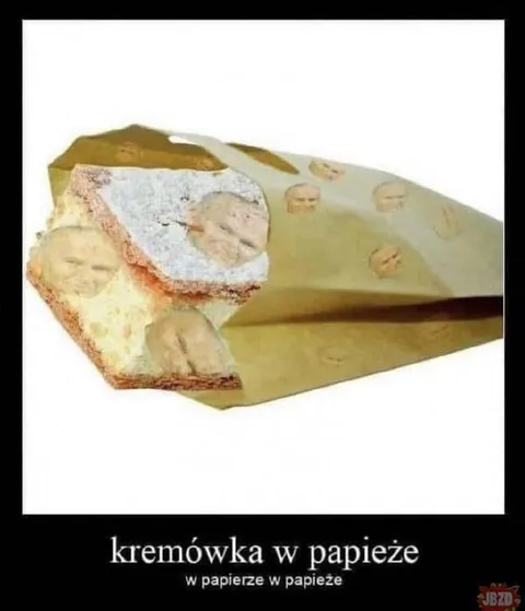 Kremówka w papierze
