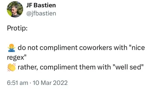Compliment Them With Well Sed