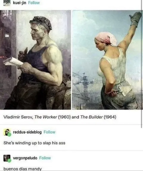 She’s Winding Up to Slap Him