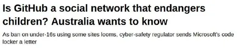 GitHub Endangers Children