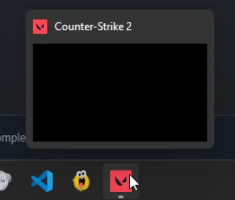 Counter-Strike 2 Black Screen