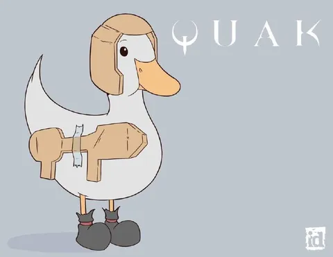 Armed Duck Says QUAK