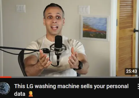 LG Washing Machine Sells Your Data
