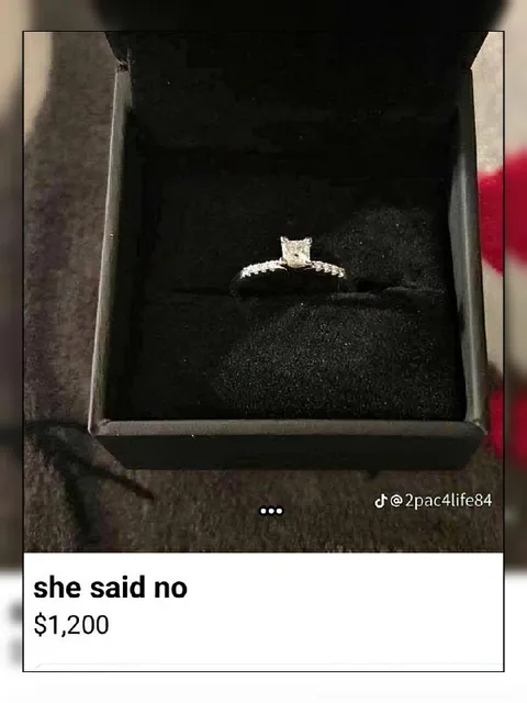 She Said No to the Ring