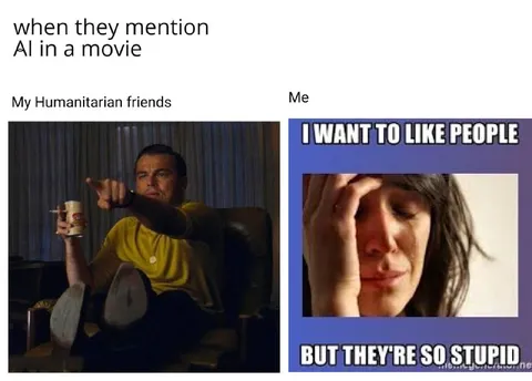 When They Mention AI in a Movie
