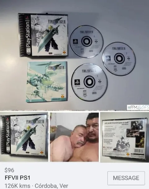 FFVII PS1 Fatherly Comfort
