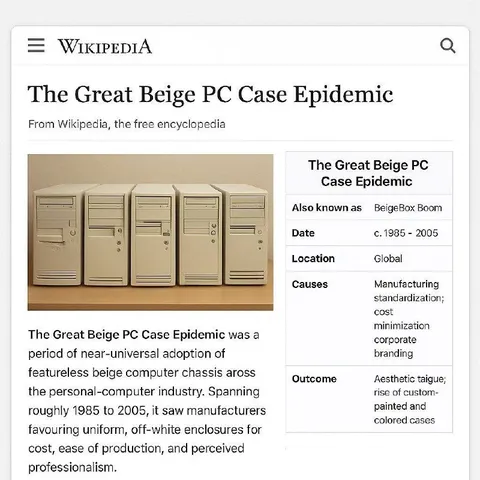 Great Beige PC Case Epidemic