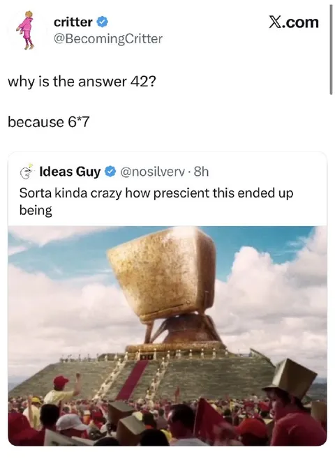 The Answer Is 6*7