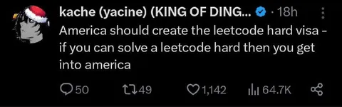 LeetCode Hard Visa