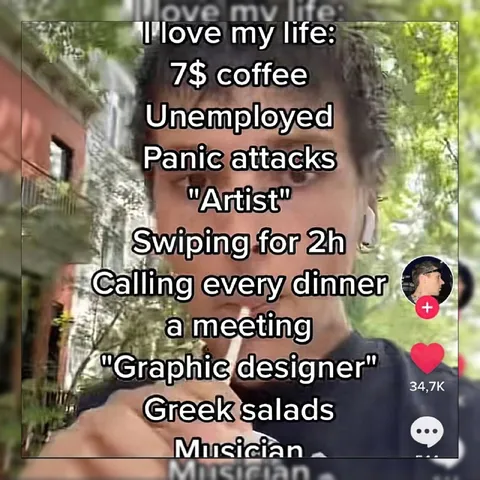 I Love My Life: Unemployed Artist
