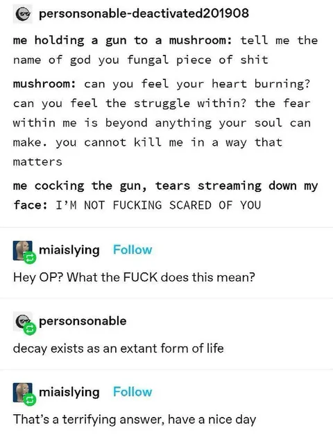 Mushroom Cannot Be Killed