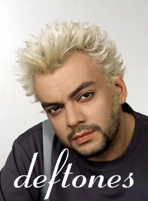 Bleached Hair Deftones Portrait