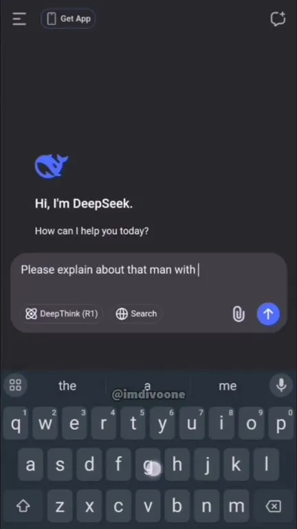 DeepSeek Explains Tank Man
