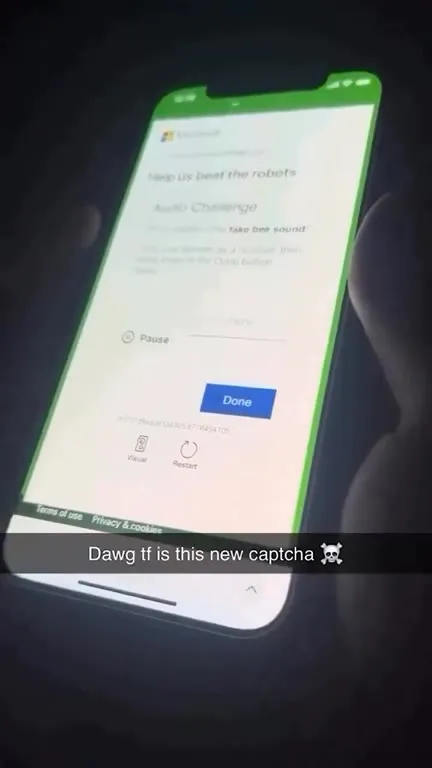 Fake Bee Sound CAPTCHA