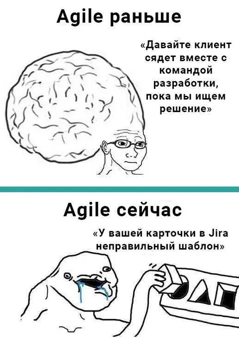 Agile раньше и сейчас