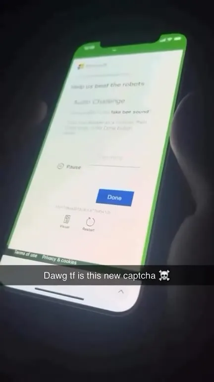 Fake Bee Sound CAPTCHA