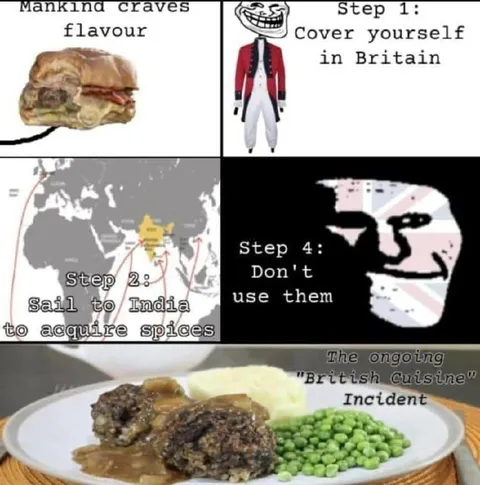 The Ongoing British Cuisine Incident