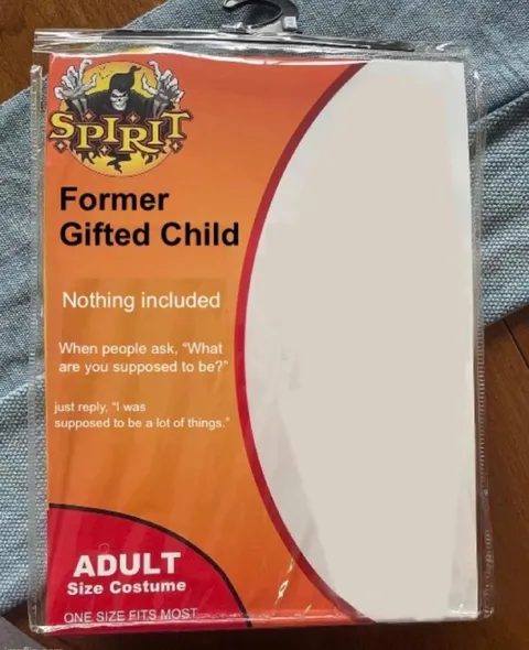 Former Gifted Child Costume