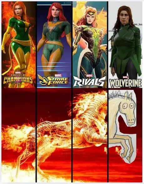 Эволюция женских персонажей Marvel